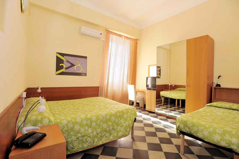 Camera matrimoniale dell&apos;Hotel Florenz